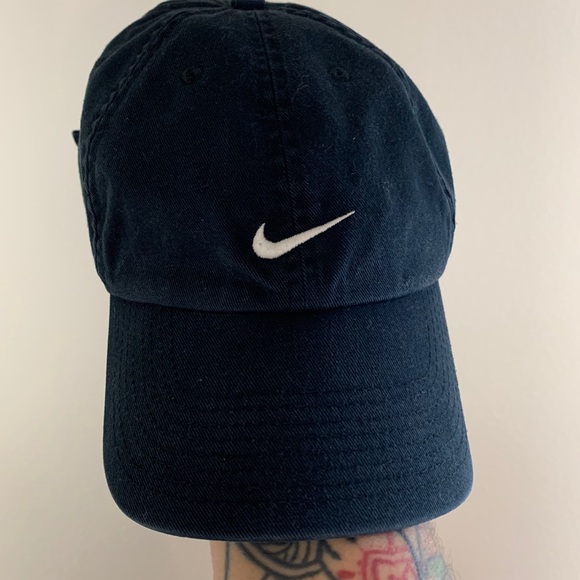 blue nike dad hat